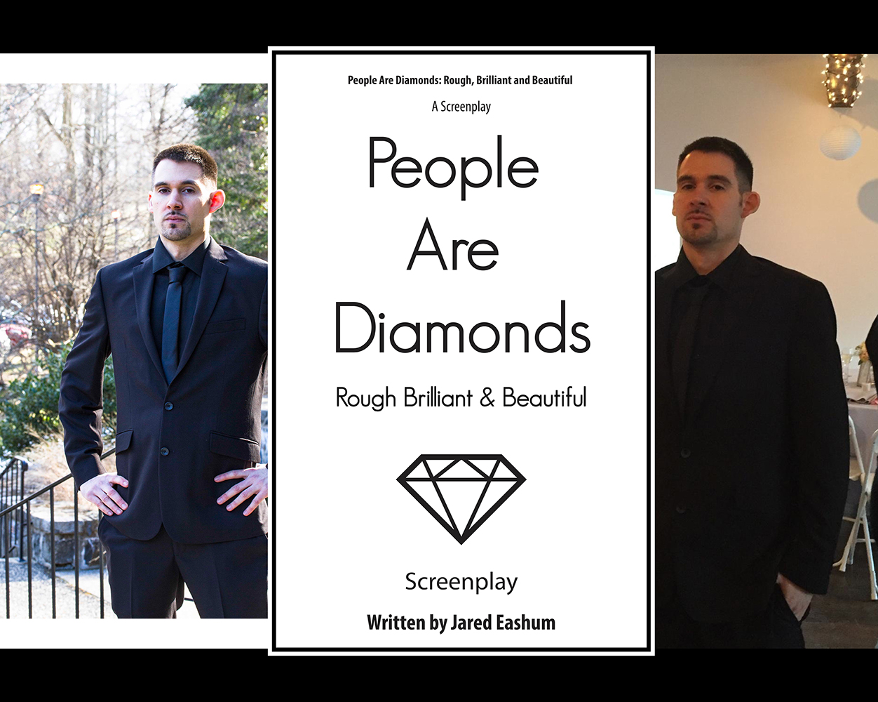 Author Photo of Jared Eashum writer of People Are Diamonds: Rough Brillaint & Beautiful